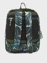 Caprese Eddy Laptop Backpack Medium Printed Green