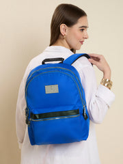 Caprese Saturn Medium Blue Backpack