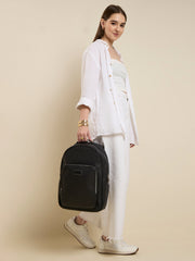 Caprese Uranus Large Black Backpack