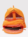 Caprese Xenia School Laptop Backpack Large Printed Orange