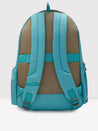 Caprese Xenia School Laptop Backpack Large Printed Turquoise