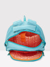 Caprese Xenia School Laptop Backpack Large Printed Turquoise