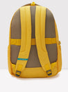 Caprese Xenia School Laptop Backpack Large Printed Yellow