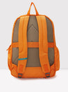 Caprese Xenia Laptop Backpack X Large Printed Orange
