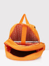 Caprese Xenia Laptop Backpack X Large Printed Orange