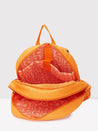 Caprese Xenia Laptop Backpack X Large Printed Orange