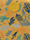 Caprese Xenia Laptop Backpack X Large Printed Yellow