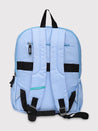 Caprese Zoe Laptop Backpack Large Light Blue