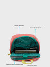 Caprese Zoe Laptop Backpack Large Peach