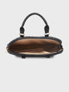 Caprese Braxton Quilted Laptop Sleeve Medium Black