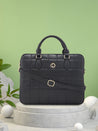 Caprese Braxton Quilted Laptop Sleeve Medium Black