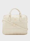 Caprese Braxton Quilted Laptop Sleeve Medium Gold