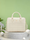 Caprese Braxton Quilted Laptop Sleeve Medium Gold