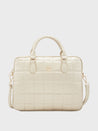 Caprese Braxton Quilted Laptop Sleeve Medium Gold