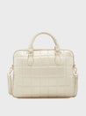 Caprese Braxton Quilted Laptop Sleeve Medium Gold