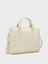 Caprese Braxton Quilted Laptop Sleeve Medium Gold