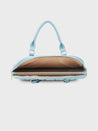 Caprese Braxton Quilted Laptop Sleeve Medium Powder Blue
