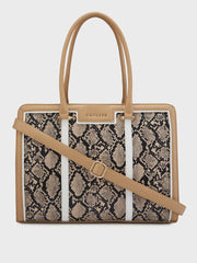 Caprese Ellis Large Fawn Laptop Bag