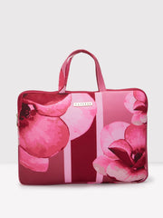 Caprese Iris Large Pink Laptop Sleeve Bag