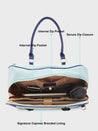 Caprese Jasper Laptop Bag Large Sea Blue