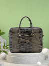 Caprese Miranda Laptop Bag Large Croco Women'S Office Bag Black