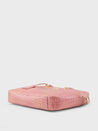 Caprese Miranda Laptop Bag Large Croco Women'S Office Bag Pink
