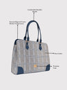 Caprese Remi Laptop Bag Large Navy