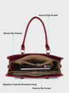 Caprese Remi Laptop Bag Large Red