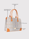 Caprese Remi Laptop Bag Large Tan