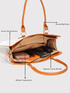 Caprese Remi Laptop Bag Large Tan