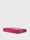 Caprese Shanaya Laptop Bag Large Printed Burgundy