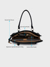 Caprese Sienna Laptop Bag Large Black