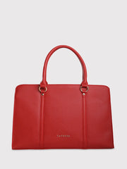 Caprese Sienna Large Maroon Laptop Bag