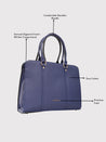 Caprese Sienna Laptop Bag Large Navy
