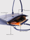 Caprese Sienna Laptop Bag Large Navy