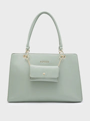 Caprese Capri Large Mint Laptop Satchel