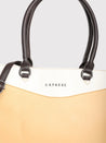 Caprese Rome Laptop Satchel Large Yellow