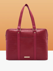 Caprese Syra Large Maroon Laptop Bag Bag