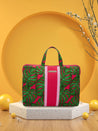 Caprese Tulip Laptop Sleeve Large Green