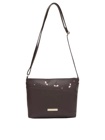 Caprese Adah Large Chocolate Brown Sling Bag