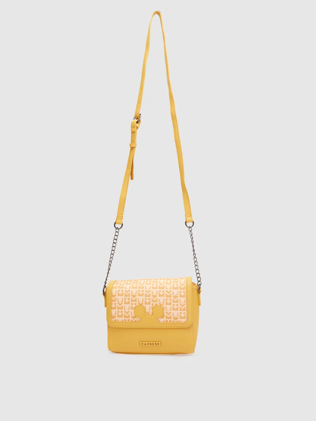 Caprese yellow sling bag sale