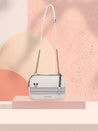 Caprese Disney Inspired Graphic Printed Mickey Mouse Collection Sling Medium Handbag Beige
