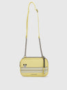Caprese Disney Inspired Graphic Printed Mickey Mouse Collection Sling Medium Handbag Lime