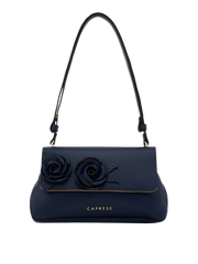 Caprese Bloom Medium Navy Sling Bag