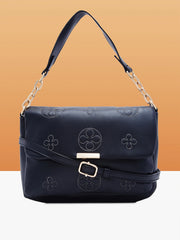 Caprese Briana Medium Black Sling Bag