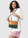 Caprese Brickly Sling Small Dark Green