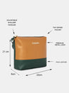 Caprese Brickly Sling Small Dark Green