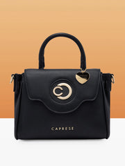 Caprese Casey Medium Black Sling Bag