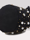 Caprese Camille Draw String Sling Small Black