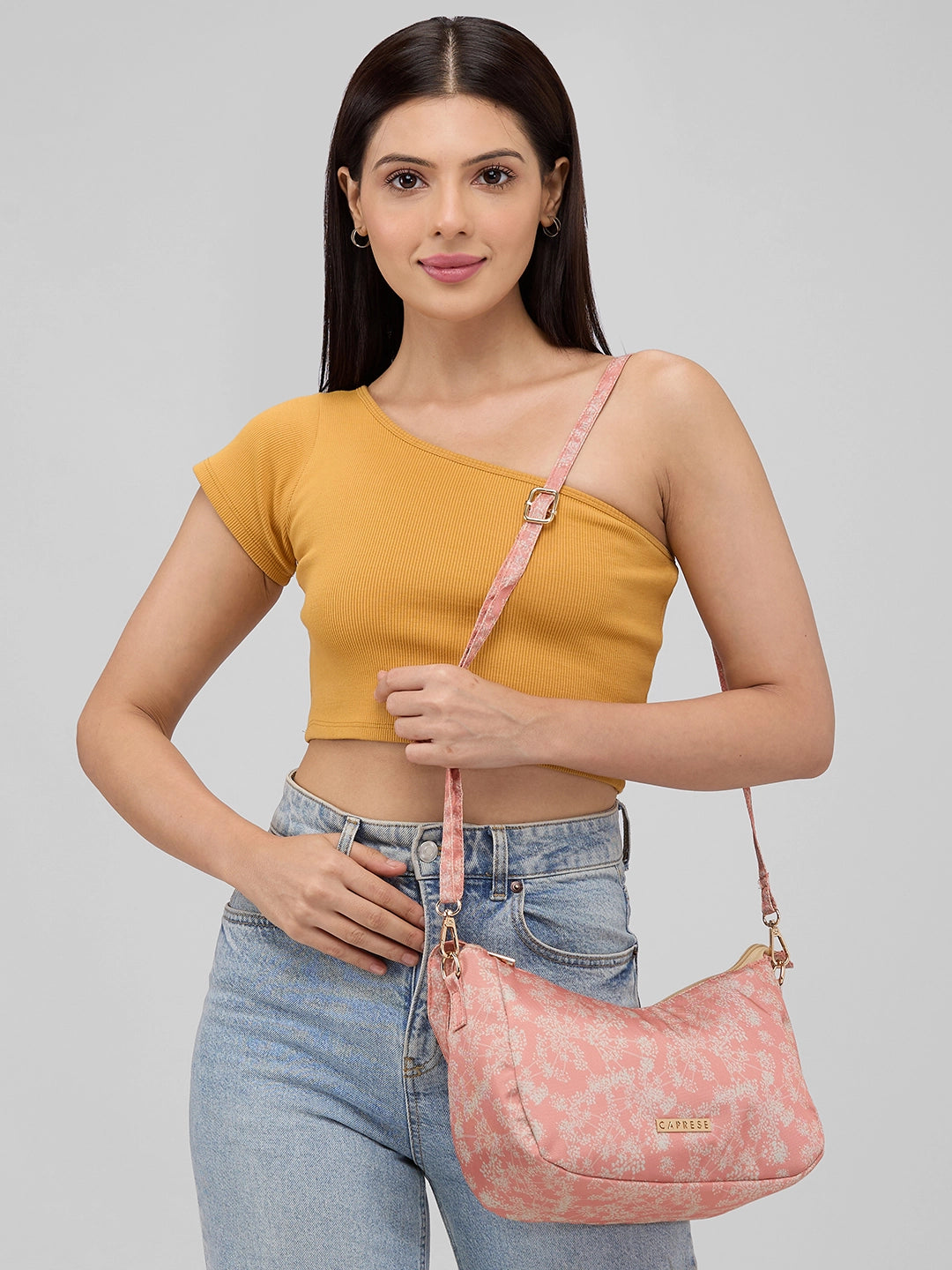 バッグ TENDER PERSON 20SS CORAL SHOULDER BAG Full grain coral/pink leather women mini shoulder bag CAMELIA